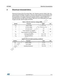 HCF4093M013TR Datasheet Page 5