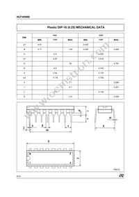 HCF4098M013TR Datasheet Page 8