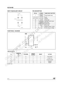 HCF4510BEY Datasheet Page 2