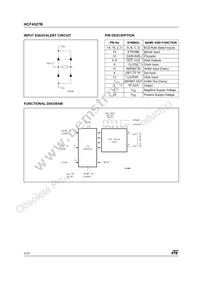 HCF4527BEY Datasheet Page 2