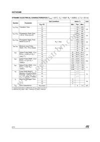 HCF4538M013TR Datasheet Page 6