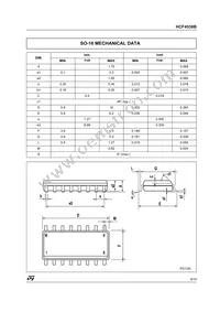 HCF4538M013TR Datasheet Page 9