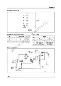 HCF4541M013TR Datasheet Page 3