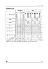 HCF4541M013TR Datasheet Page 5