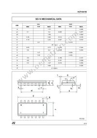 HCF4541M013TR Datasheet Page 9