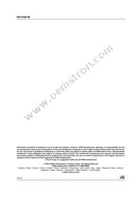 HCF4541M013TR Datasheet Page 10