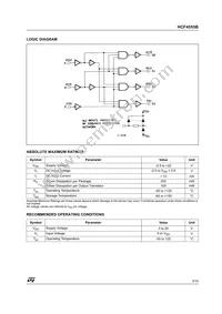 HCF4555M013TR Datasheet Page 3