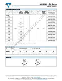 HCK332MBCDJ0KR Datasheet Page 3