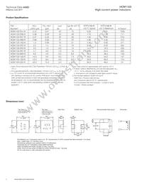HCM1103-1R0-R Datasheet Page 2