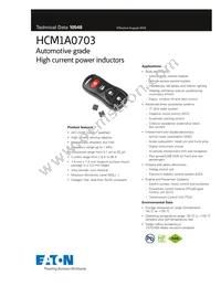 HCM1A0703-R82-R Datasheet Cover