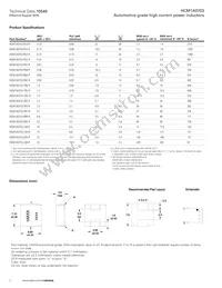 HCM1A0703-R82-R Datasheet Page 2