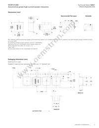HCM1A1305-R82-R Datasheet Page 3