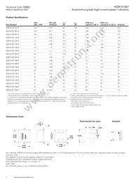 HCM1A1307-R47-R Datasheet Page 2