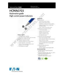 HCMA0703-R47-R Datasheet Cover