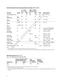 HCMS-2919 Datasheet Page 4