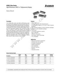 HCMS-2975-HI000 Datasheet Cover