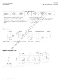 HCP0605-R10-R Datasheet Page 2