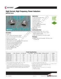HCP0704-R40-R Datasheet Cover
