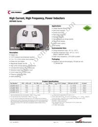 HCP0805-1R5-R Datasheet Cover