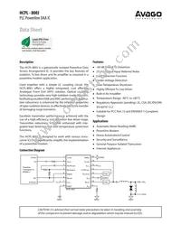 HCPL-800J-500E Datasheet Cover