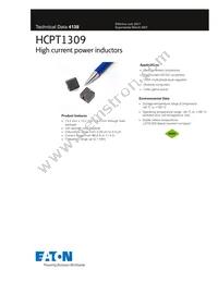 HCPT1309-R47-R Datasheet Cover