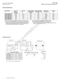 HCPT1309-R47-R Datasheet Page 2