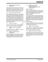 HCS410T-I/ST Datasheet Page 21