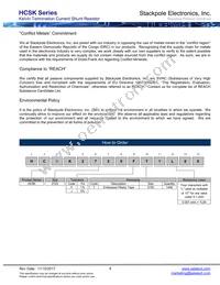 HCSK2725FT1L00 Datasheet Page 4