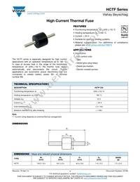 HCTF235L055000BR00 Datasheet Cover