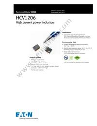 HCV1206-R47-R Datasheet Cover