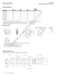 HCV1206-R47-R Datasheet Page 2