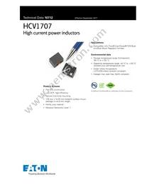 HCV1707R1-R48-R Datasheet Cover