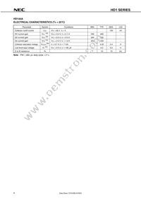 HD1A3M(0)-T1-AZ Datasheet Page 6