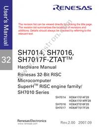 HD6417014RF28V Datasheet Page 3