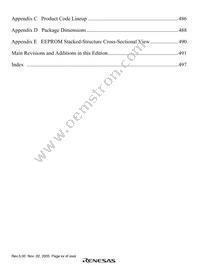 HD64F3687GFZKV Datasheet Page 22