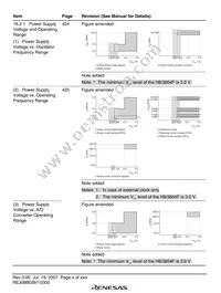 HD64F3857FQV Datasheet Page 12