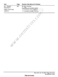 HD64F3857FQV Datasheet Page 15