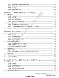 HD64F3857FQV Datasheet Page 23