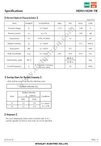 HDN1102W-TR Datasheet Page 4