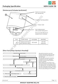 HDN1102W-TR Datasheet Page 13