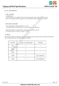 HDN1102W-TR Datasheet Page 18