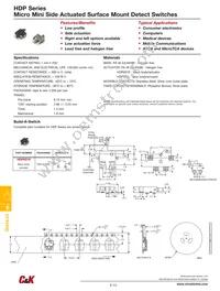 HDP001L Datasheet Cover