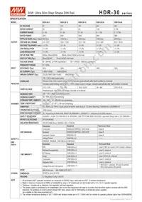HDR-30-48 Datasheet Page 2