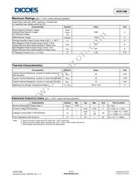 HDS10M-13 Datasheet Page 2