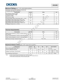 HDS20M-13 Datasheet Page 2