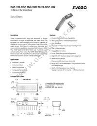 HDSP-4830-HH000 Datasheet Cover