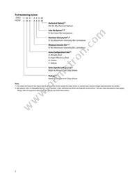 HDSP-563Y Datasheet Page 2