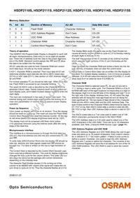 HDSP2114S Datasheet Page 10