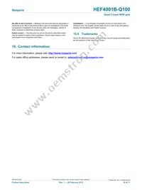 HEF4001BT-Q100J Datasheet Page 10