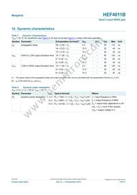 HEF4011BP Datasheet Page 5
